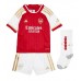 Maillot de foot Arsenal Benjamin White #4 Domicile vêtements enfant 2023-24 Manches Courtes (+ pantalon court)